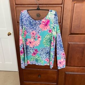 Lilly Pulitzer size L long sleeve top